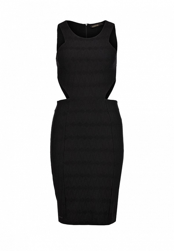 Платье SuperTrash SU787EWFF814. Цвет: черный