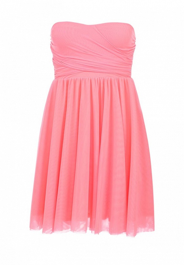Платье Tally Weijl TA983EWCDF85. Цвет: розовый