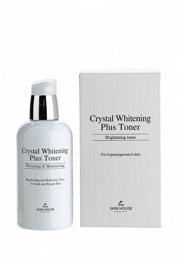 Здесь можно купить осветляющий  «Crystal Whitening Plus» 130 мл  Тоник The Skin House Красота