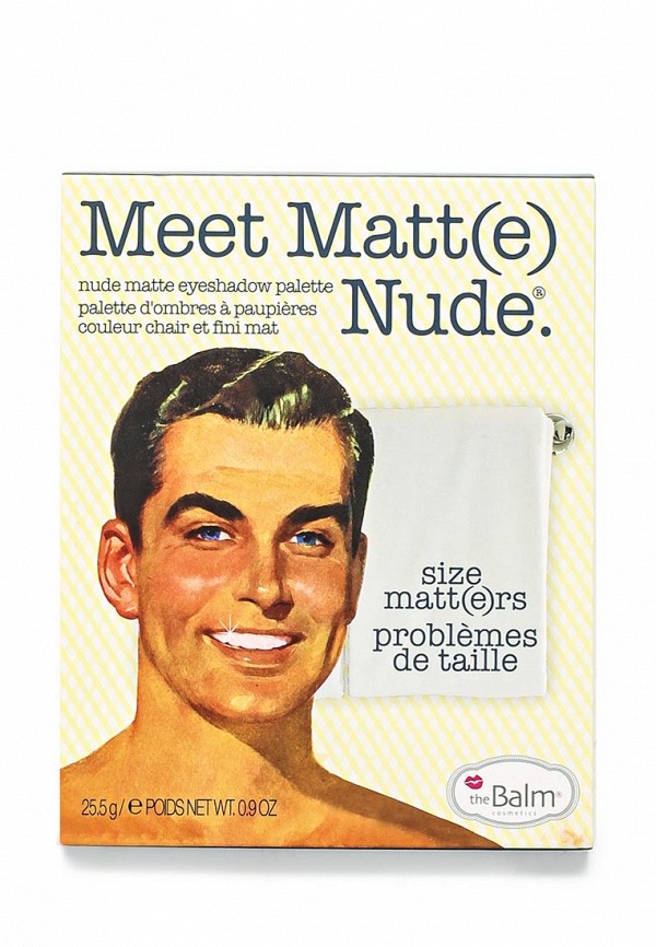 Палетка theBalm теней Meet Matt(e) Nude