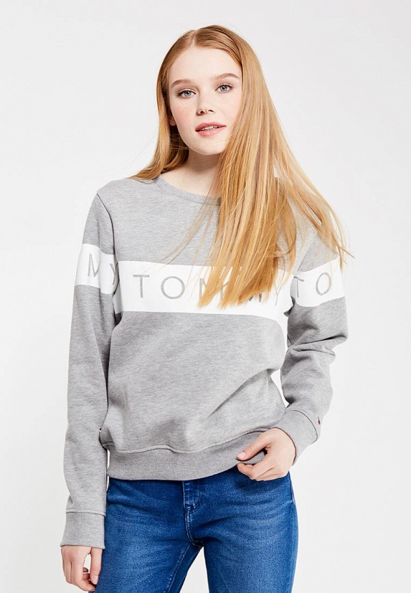 Свитшот Tommy Hilfiger Denim Tommy Hilfiger Denim TO013EWTPB56 свитшот tommy hilfiger denim tommy hilfiger denim to013emtoz60