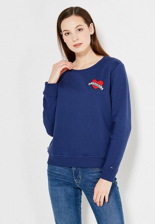 Свитшот Tommy Hilfiger Denim Tommy Hilfiger Denim TO013EWUFJ63 свитшот tommy hilfiger denim tommy hilfiger denim to013emtoz60