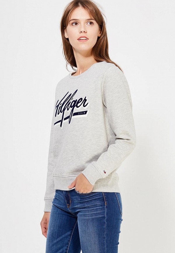 Свитшот Tommy Hilfiger Denim Tommy Hilfiger Denim TO013EWUFJ64 свитшот tommy hilfiger denim tommy hilfiger denim to013emtoz60