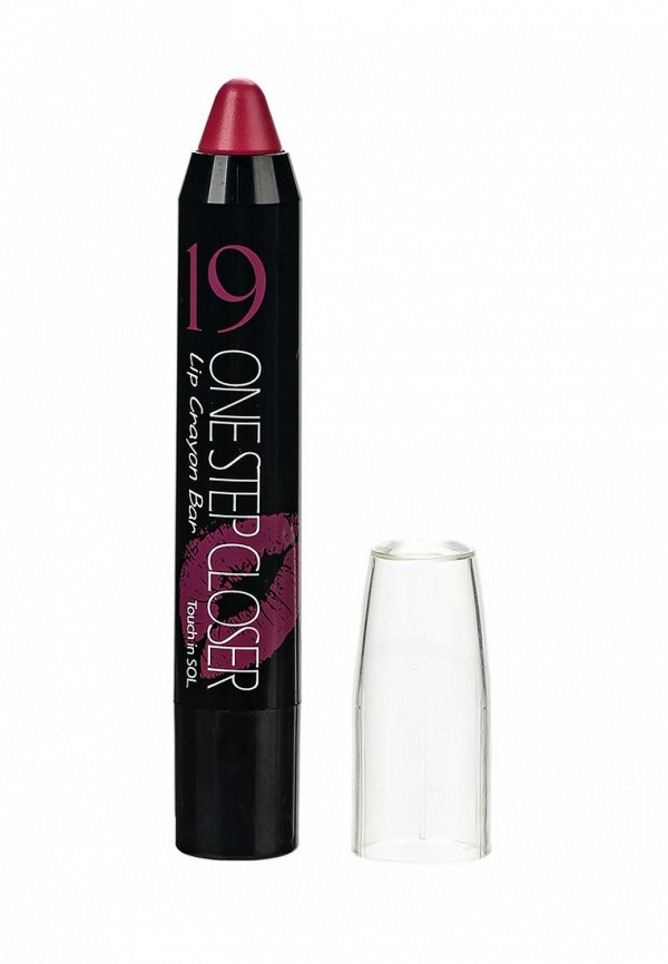 Помада Touch in Sol для губ One Step Closer Lip Crayon Bar, №5 Devils Sad Purple, 2.5 г