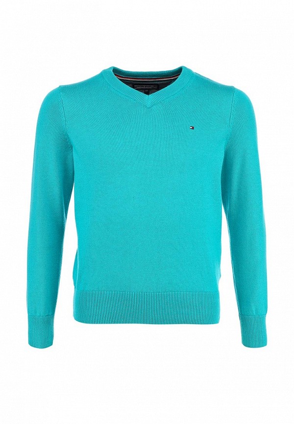 Пуловер Tommy Hilfiger TO263EBCIU78. Цвет: голубой