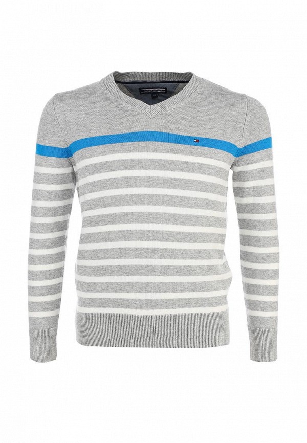 Пуловер Tommy Hilfiger TO263EBCIU83. Цвет: серый