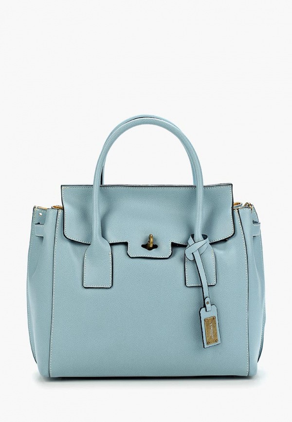 Каркасная сумка  - голубой цвет