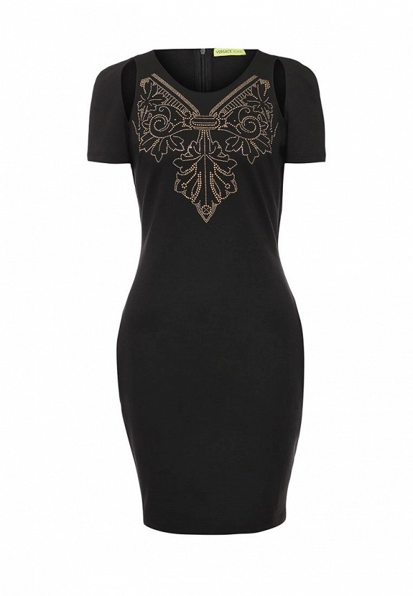Платье Versace Jeans Versace Jeans VE006EWQFI34 юбка versace jeans versace jeans ve006ewhei82