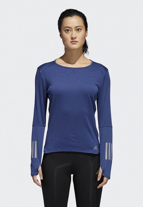 

Лонгслив спортивный adidas, Синий