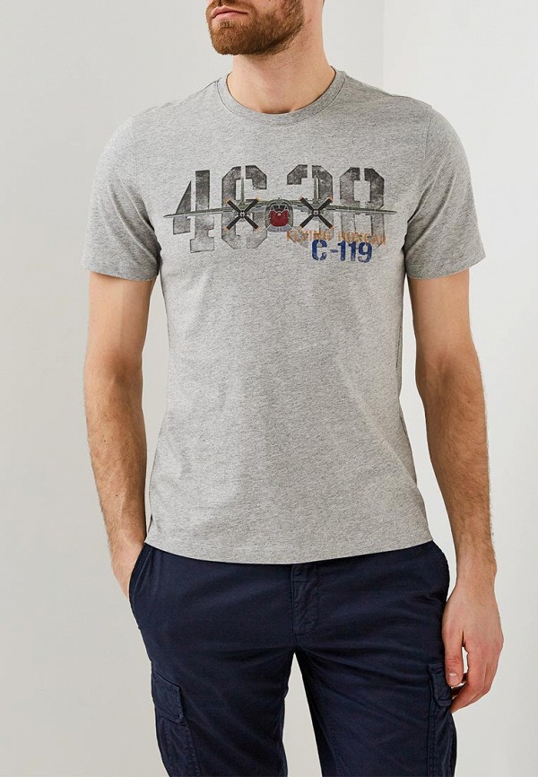 

Футболка Aeronautica Militare, Серый
