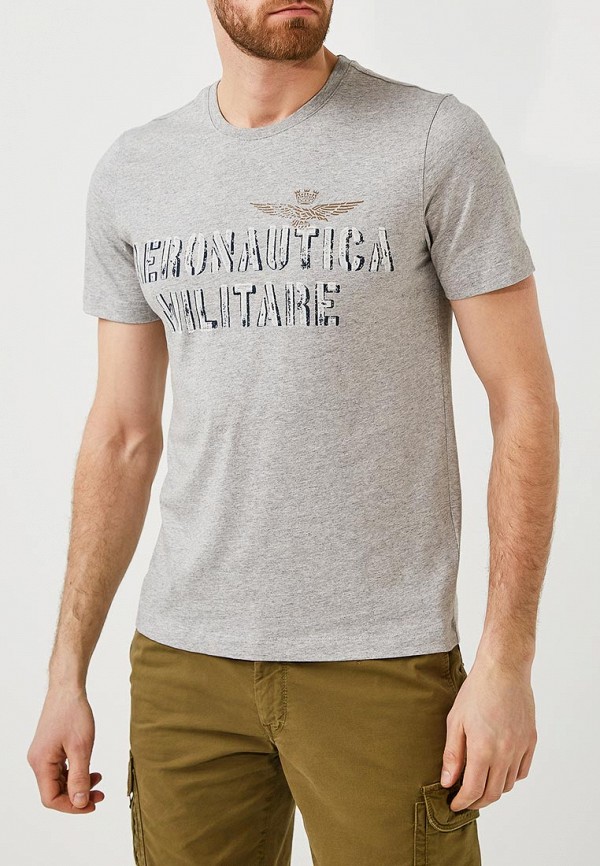 

Футболка Aeronautica Militare, Серый