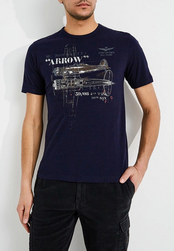 

Футболка Aeronautica Militare, Синий