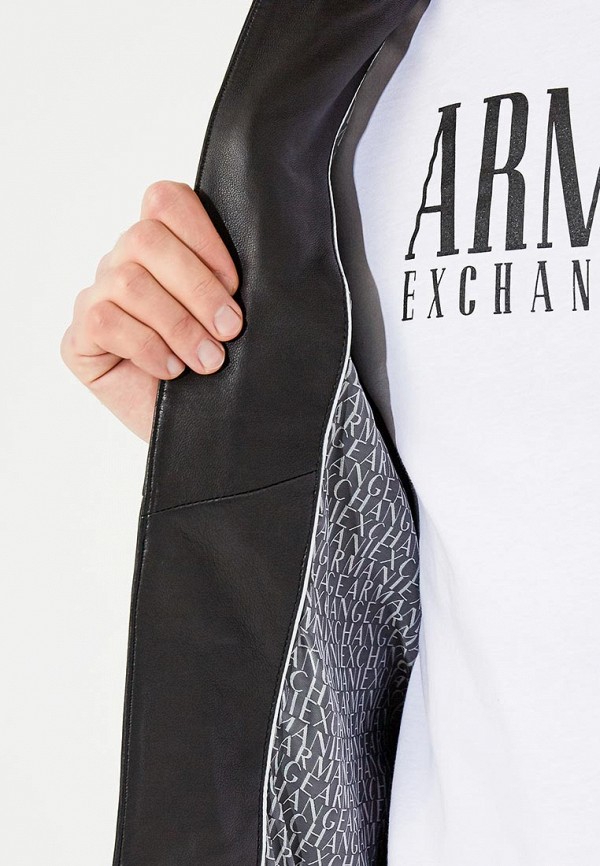 Куртка кожаная Armani Exchange 3ZZB20 ZL01Z Фото 5