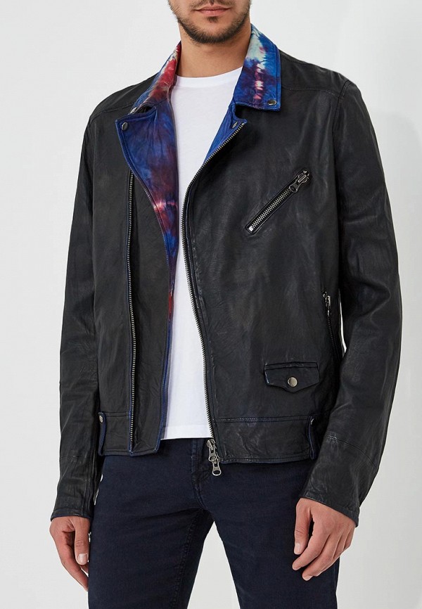 

Куртка кожаная Blouson, Черный