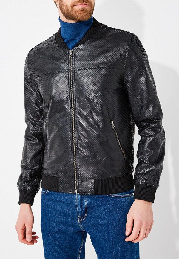 

Куртка кожаная Blouson, Черный