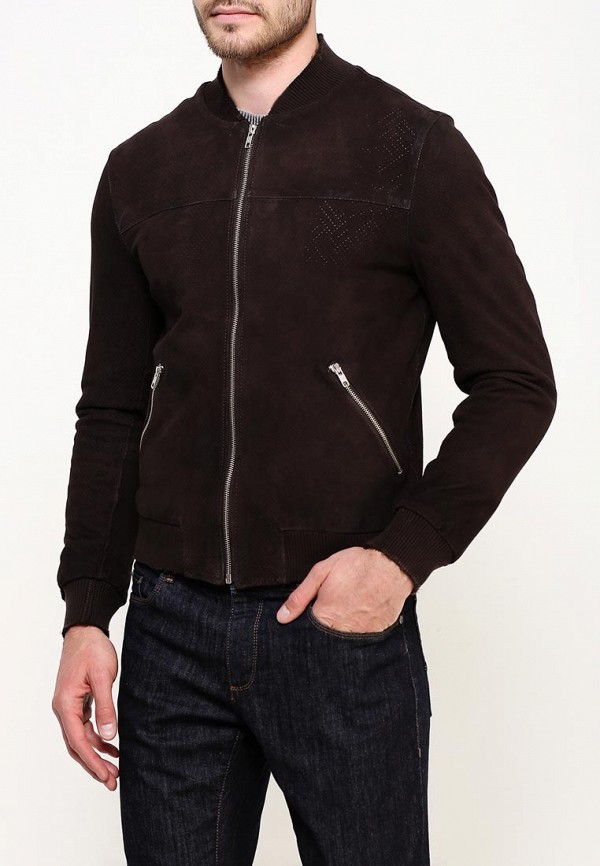 

Куртка кожаная Blouson, Коричневый