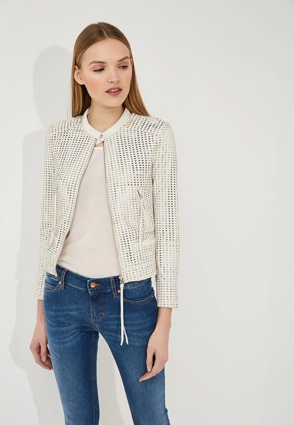 

Куртка кожаная Blouson, Белый