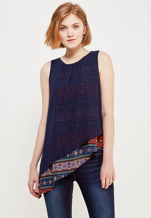 

Топ Desigual, Синий