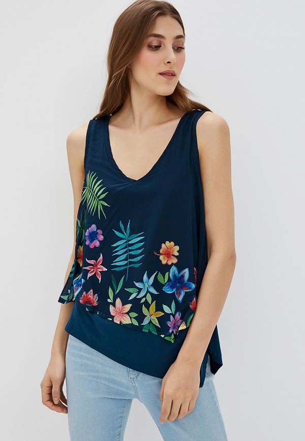 

Топ Desigual, Синий