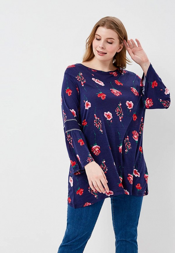 

Лонгслив Dorothy Perkins Curve, Синий