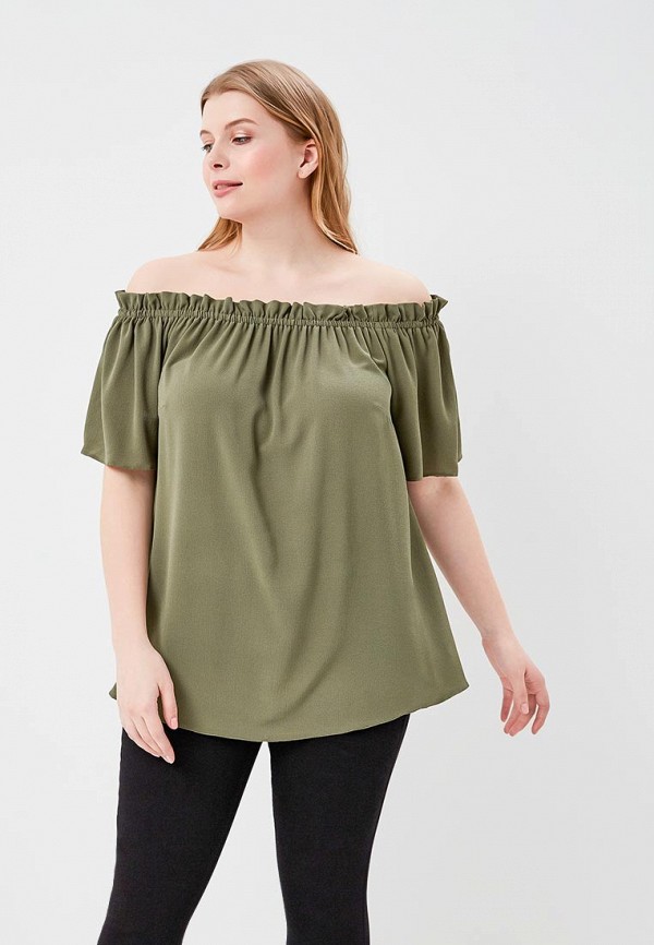

Блуза Dorothy Perkins Curve, Хаки