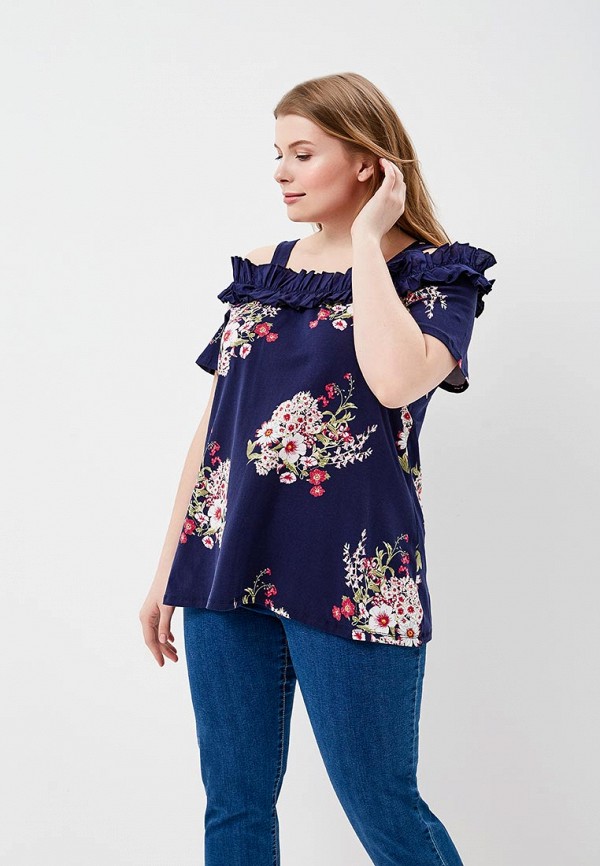 

Блуза Dorothy Perkins Curve, Синий