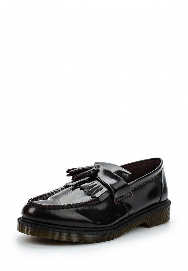 

Лоферы Dr. Martens, Бордовый