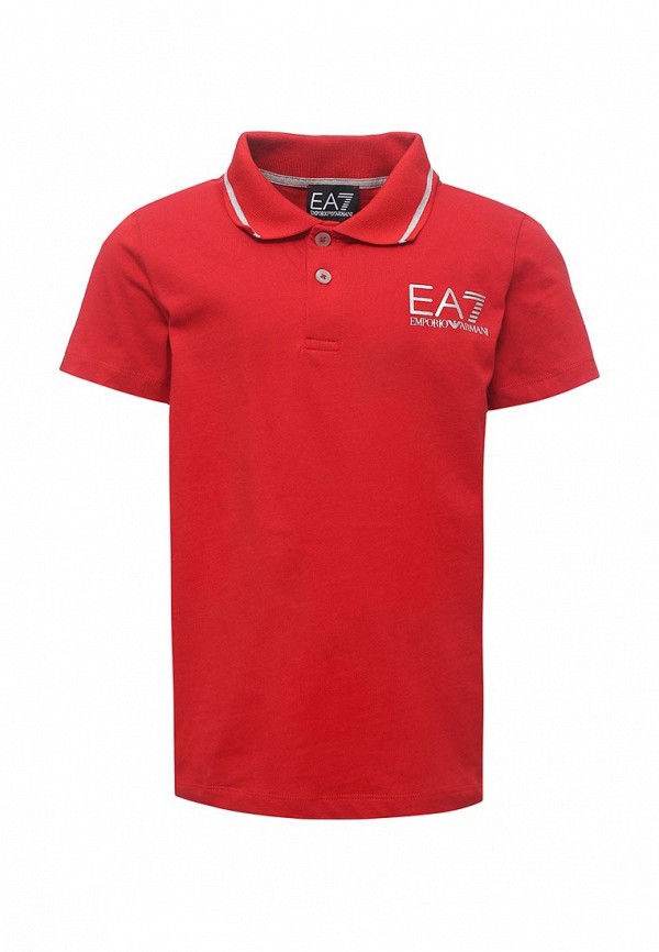 

Поло EA7, Красный