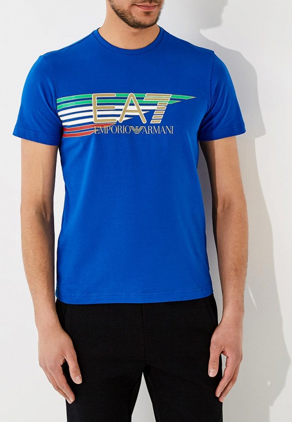 

Футболка EA7, Синий