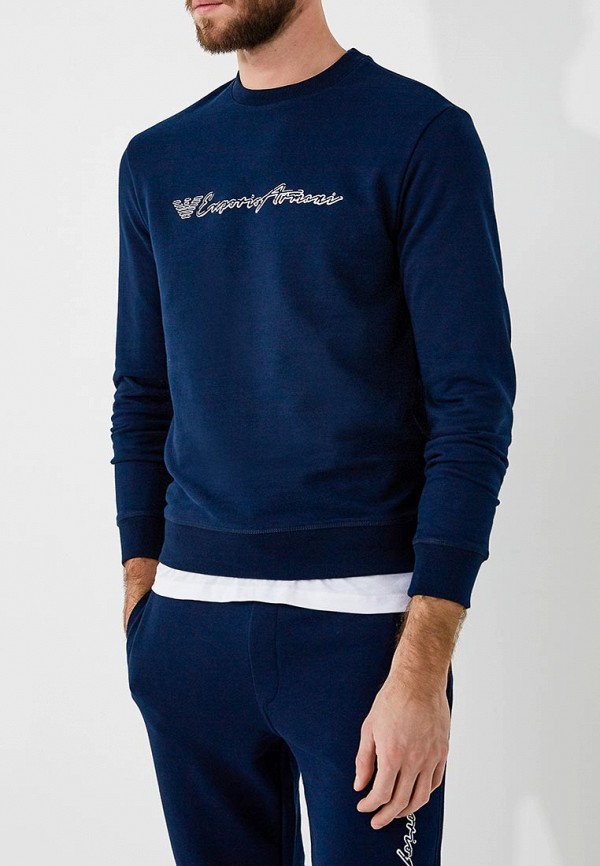 

Свитшот Emporio Armani, Синий