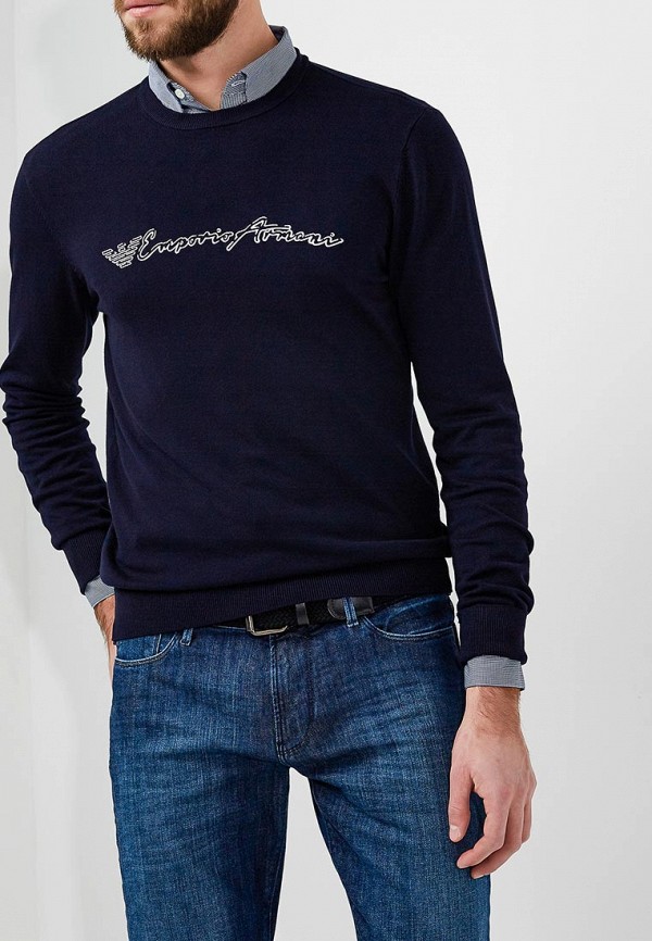 

Джемпер Emporio Armani, Синий
