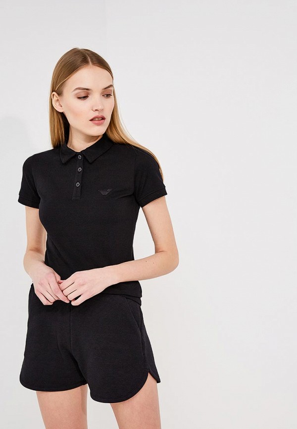 

Поло Emporio Armani, Черный