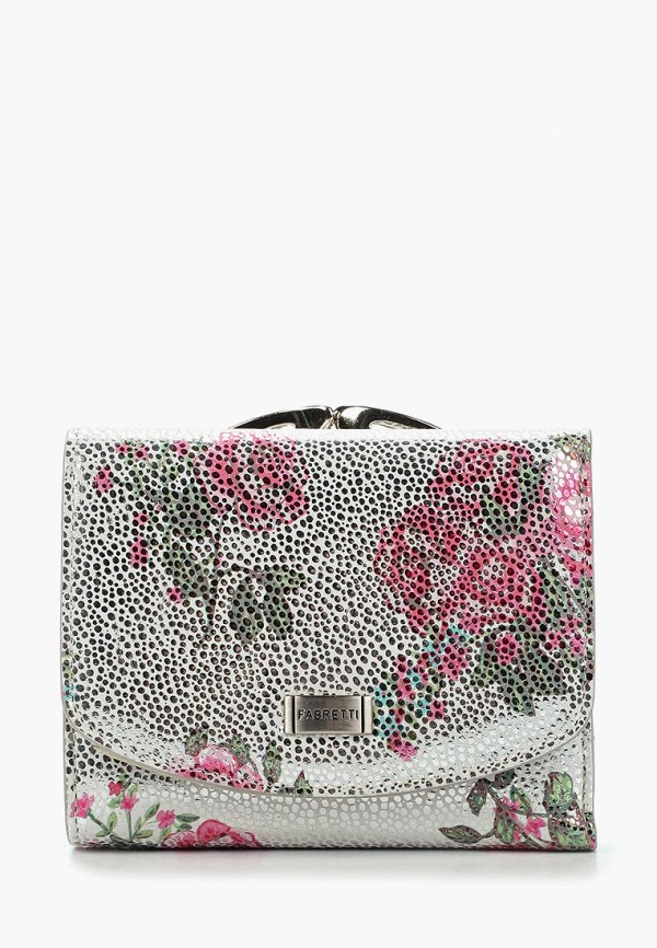 

Кошелек Fabretti, Серебряный