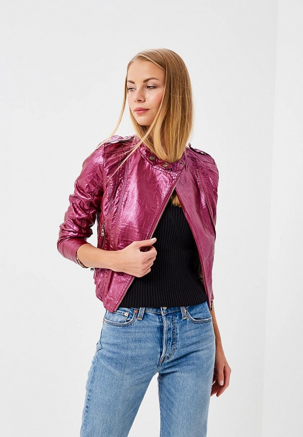 

Куртка кожаная Fascinate, Фиолетовый