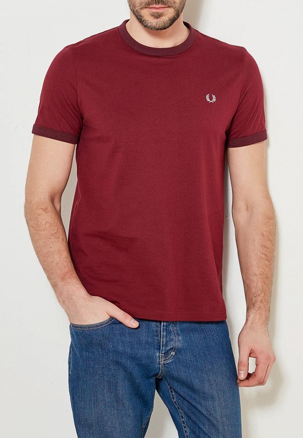 

Футболка Fred Perry, Бордовый