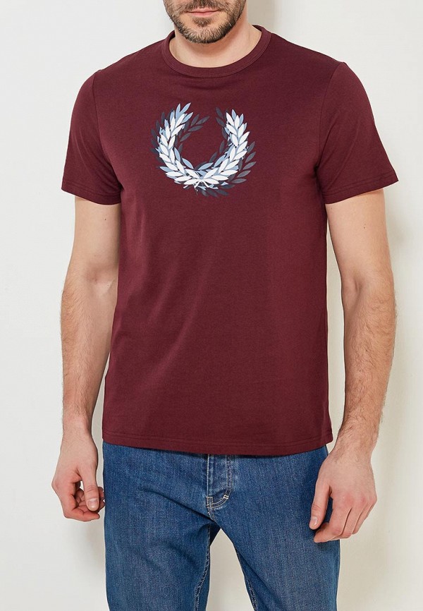 

Футболка Fred Perry, Бордовый