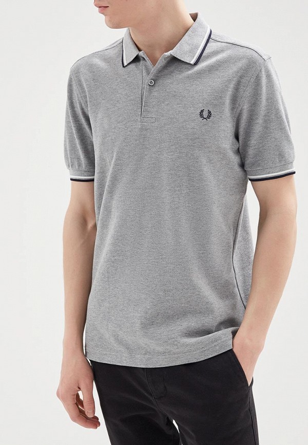 

Поло Fred Perry, Серый