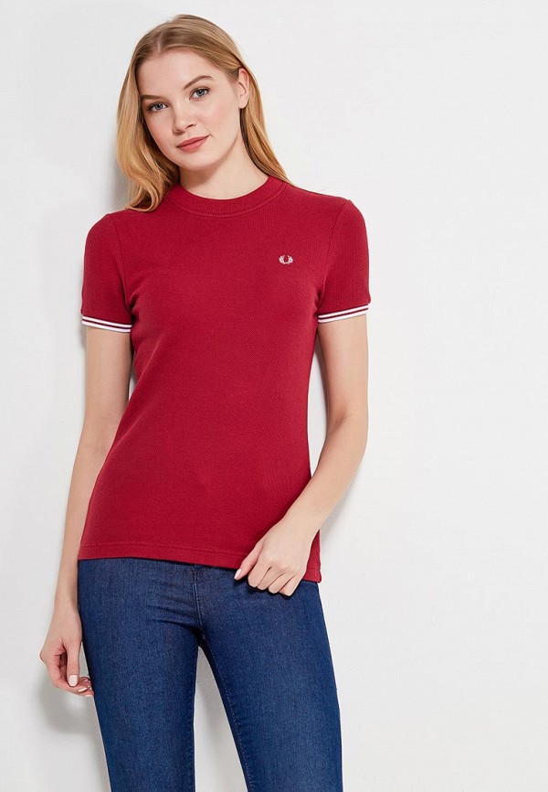 

Футболка Fred Perry, Бордовый