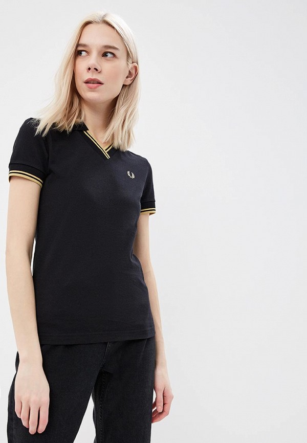 

Поло Fred Perry, Черный