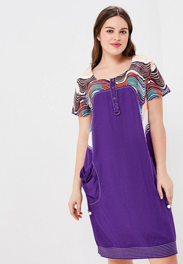 

Платье Fresh Cotton, Фиолетовый