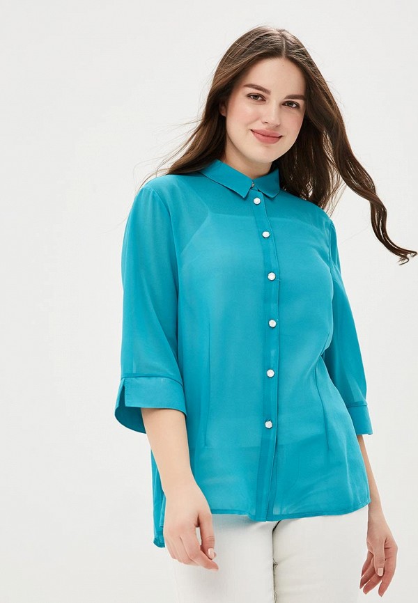 

Блуза Fresh Cotton, Бирюзовый