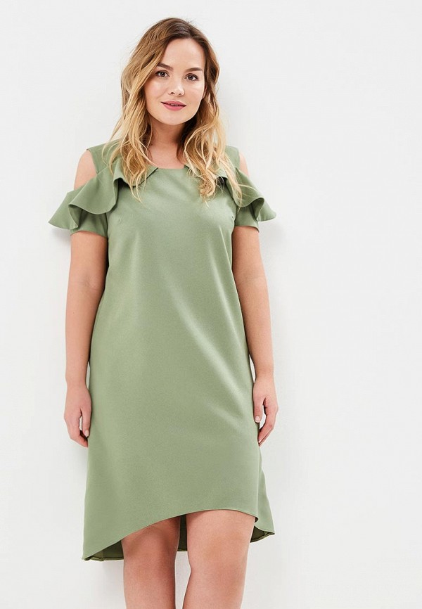 

Платье Fresh Cotton, Хаки