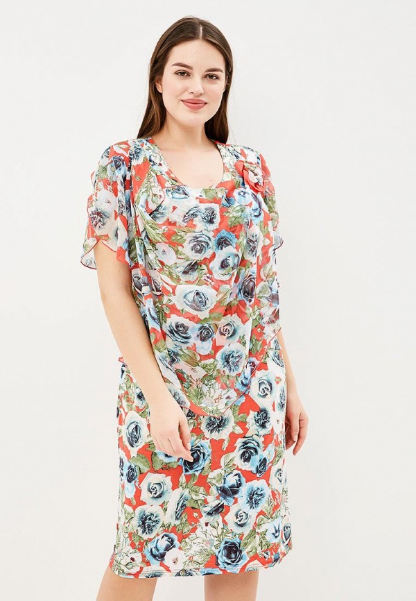 

Платье Fresh Cotton, Разноцветный