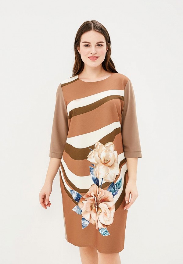 

Платье Fresh Cotton, Бежевый