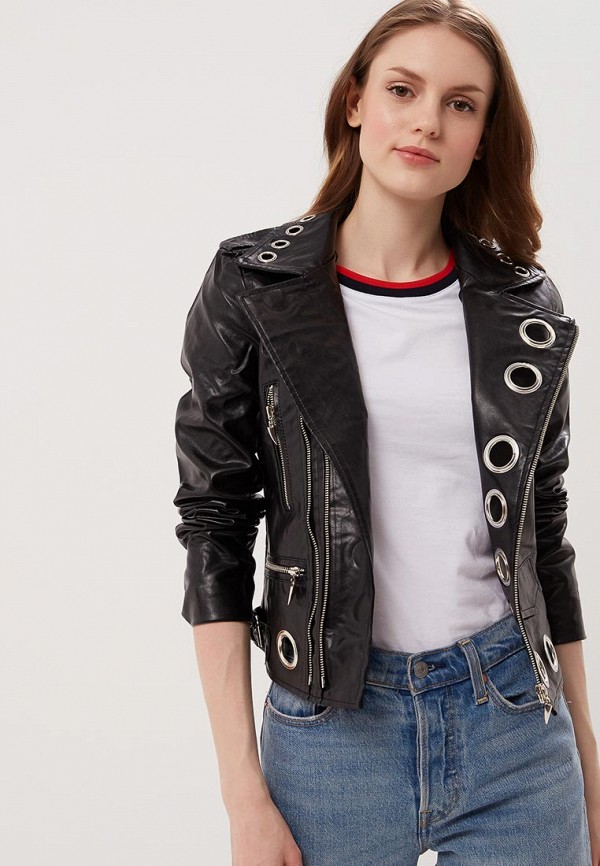 

Куртка кожаная Fresh Cotton, Черный