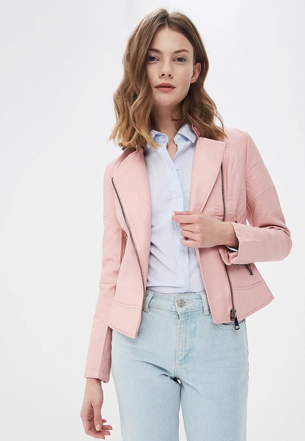 

Куртка кожаная Fresh Cotton, Розовый