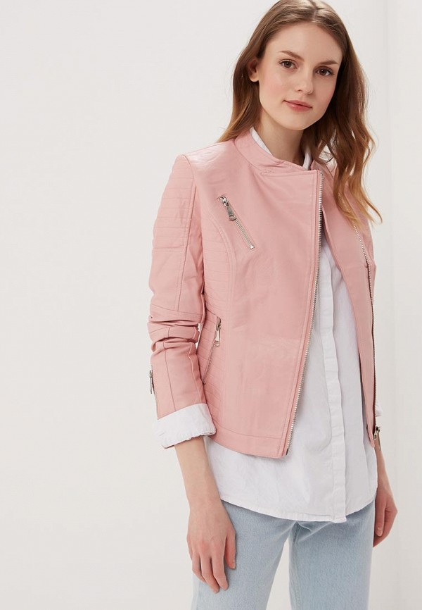 

Куртка кожаная Fresh Cotton, Розовый