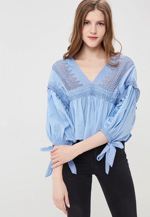 

Блуза Free People, Голубой