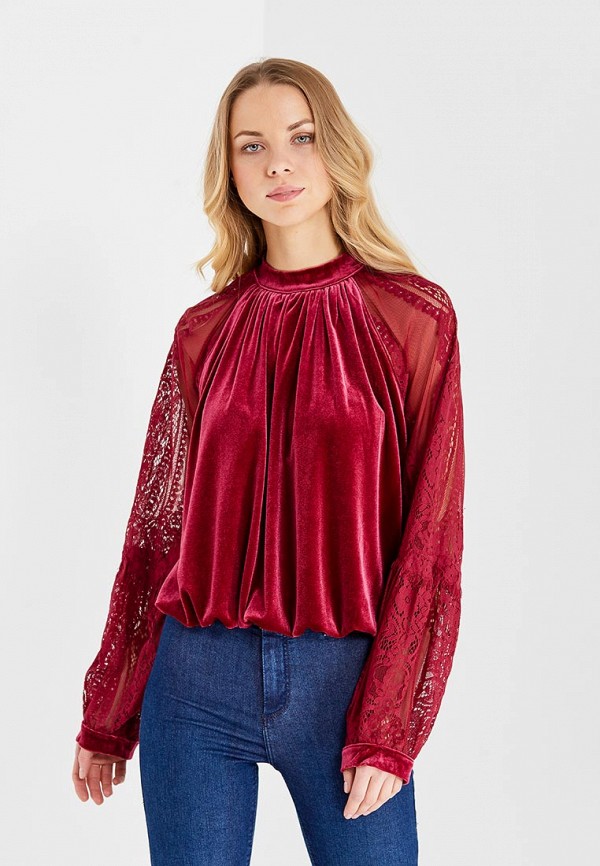

Блуза Free People, Бордовый