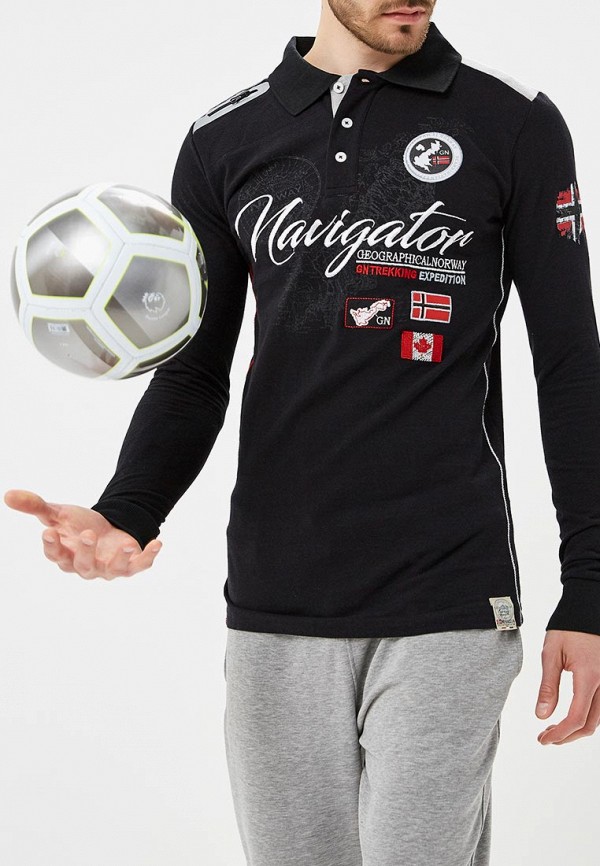 

Поло Geographical Norway, Черный